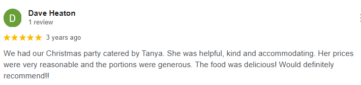 Screenshot of review from Dave Heaton